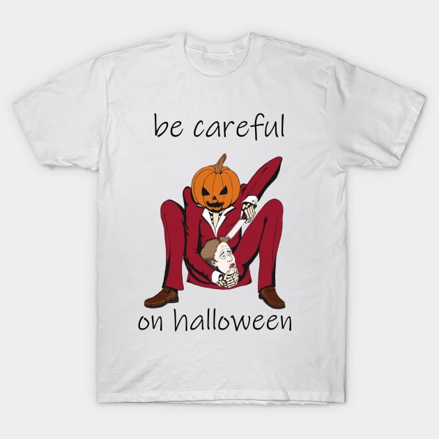 pumpkin halloween T-Shirt by Bearserk